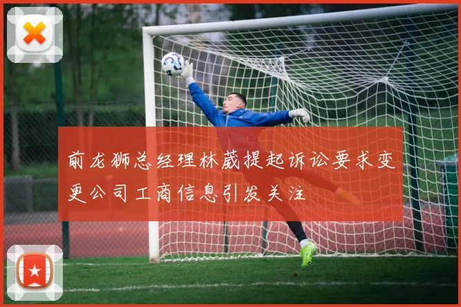 前龙狮总经理林葳提起诉讼要求变更公司工商信息引发关注
